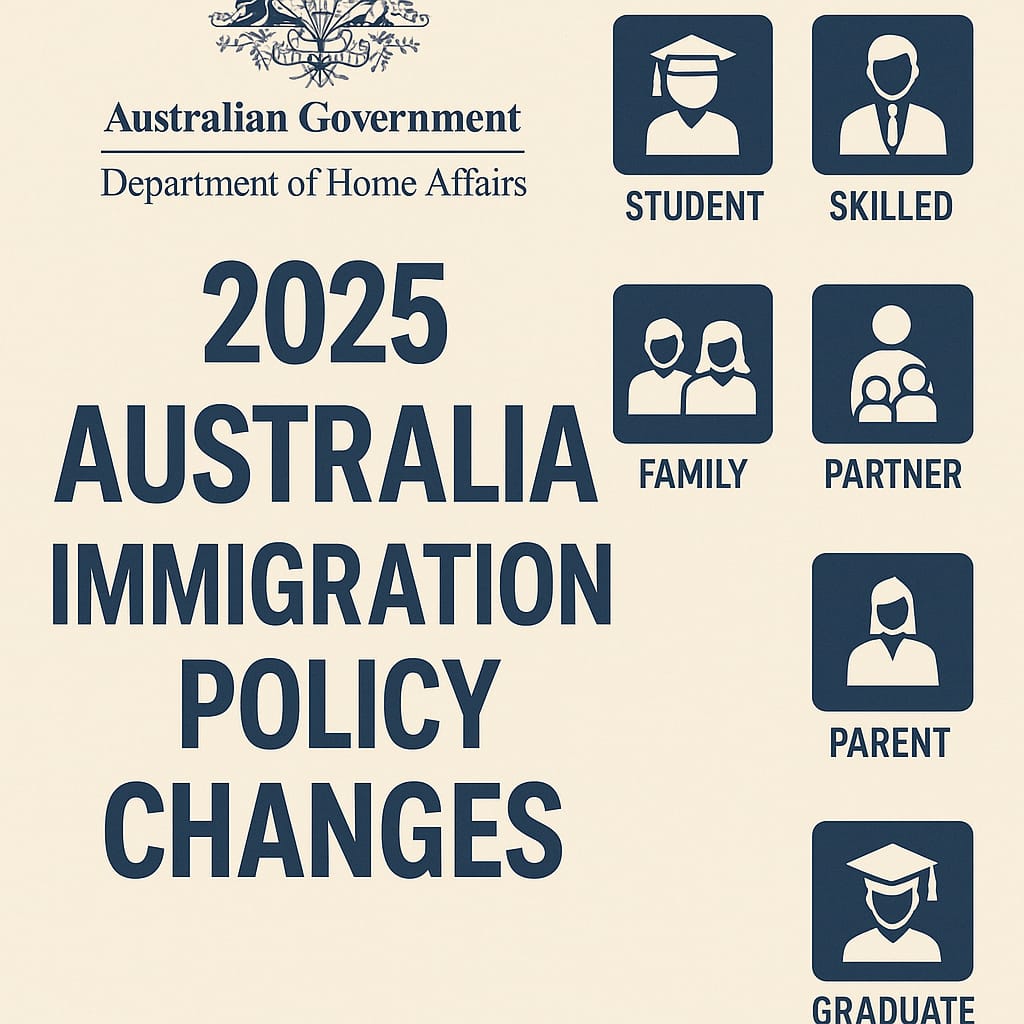 Australia’s immigration policy changed in 2025